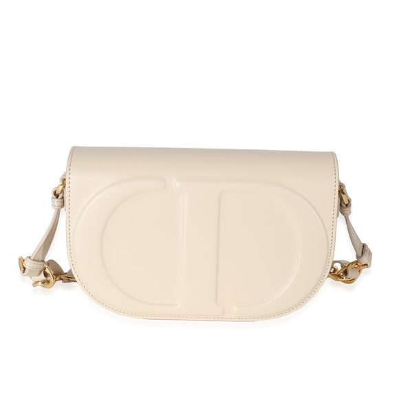 Christian Dior Caramel Beige Box Calfskin CD Signature Bag - Picture 1 of 6